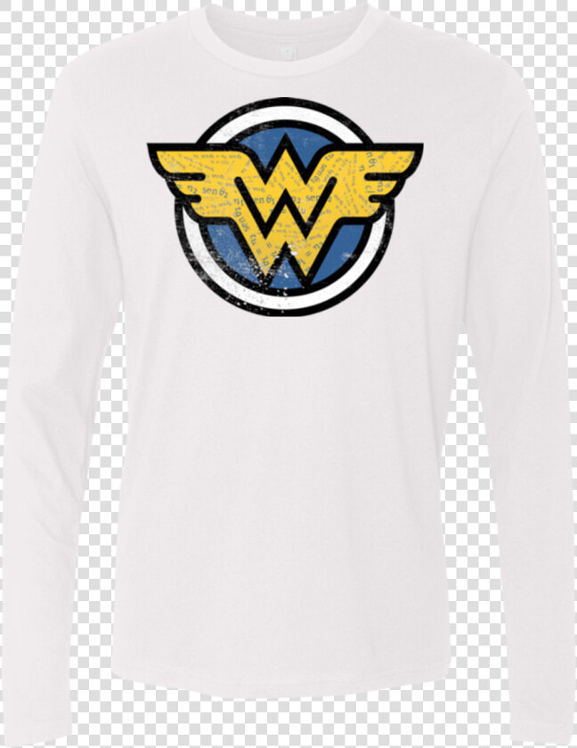 Wonder Woman Men S Premium Long Sleeve   Sweatshirt  HD Png DownloadTransparent PNG