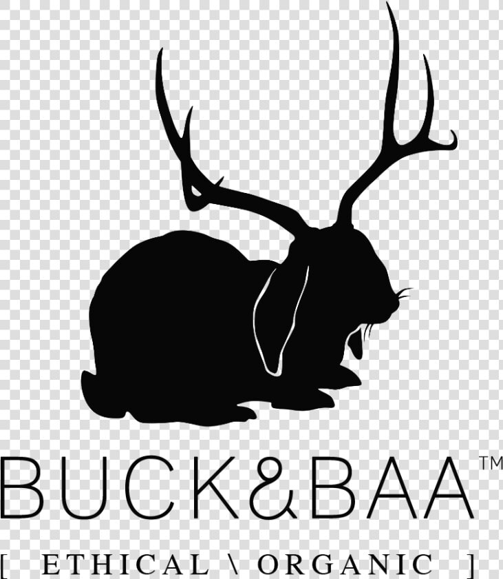 Transparent Reindeer Antlers Headband Png   Buck And Baa Logo  Png DownloadTransparent PNG