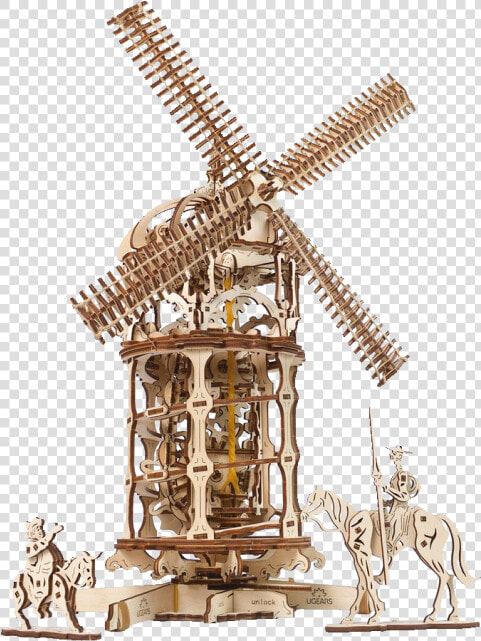 Mechanical Model   Tower Windmill   Ugears Windmill  HD Png DownloadTransparent PNG