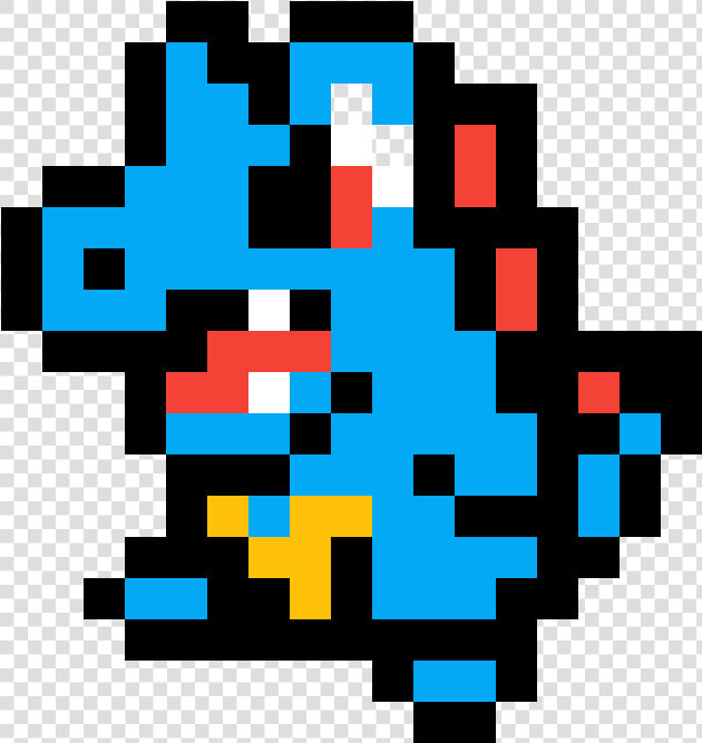 Pokemon Pixel Art Mudkip   Png Download   Pixel Art Pokemon Starters  Transparent PngTransparent PNG