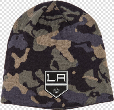 La Kings Camo Primary Logo Beanie   Los Angeles Kings  HD Png DownloadTransparent PNG