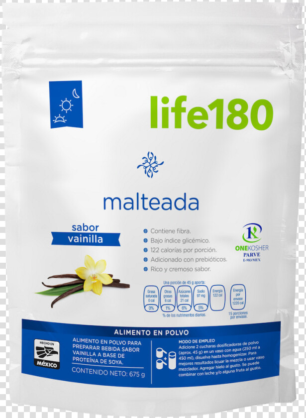 Malteada Vainilla Life180   Milkshake  HD Png DownloadTransparent PNG