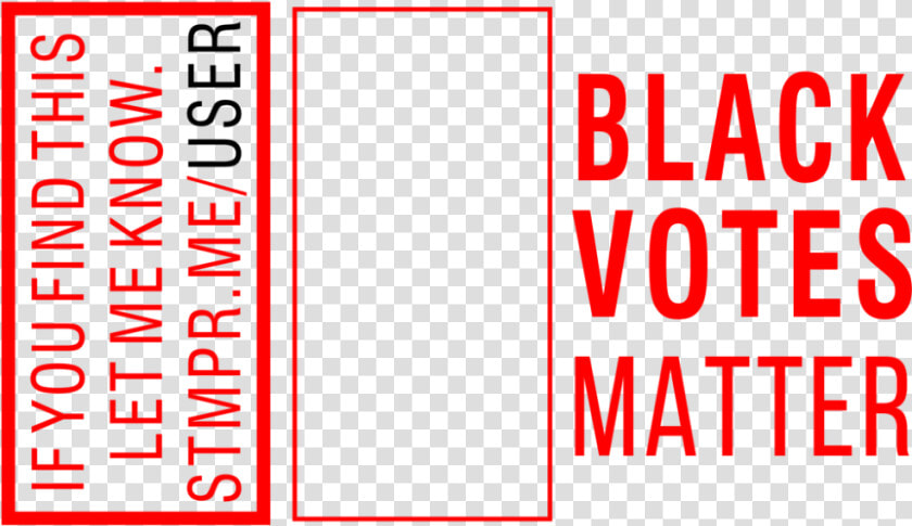 Black Votes Matter Guru Stamp   Chloe Black  HD Png DownloadTransparent PNG