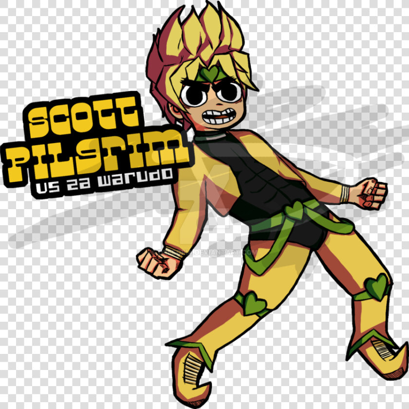 Transparent Za Warudo Png   Scott Pilgrim Vs The World Jojo  Png DownloadTransparent PNG