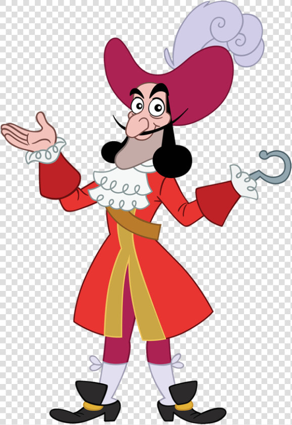 Pirate Clipart Pirate Captain   Captain Hook Clip Art  HD Png DownloadTransparent PNG