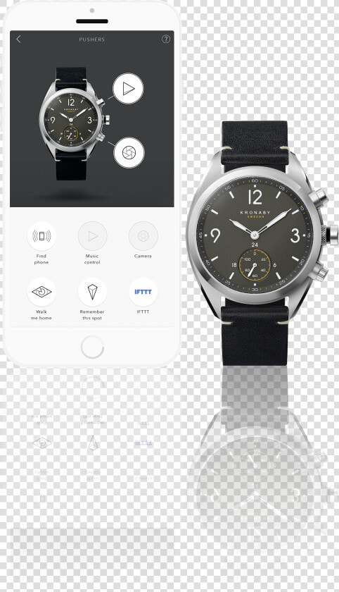 Kronaby Hybrid Smartwatch  HD Png DownloadTransparent PNG