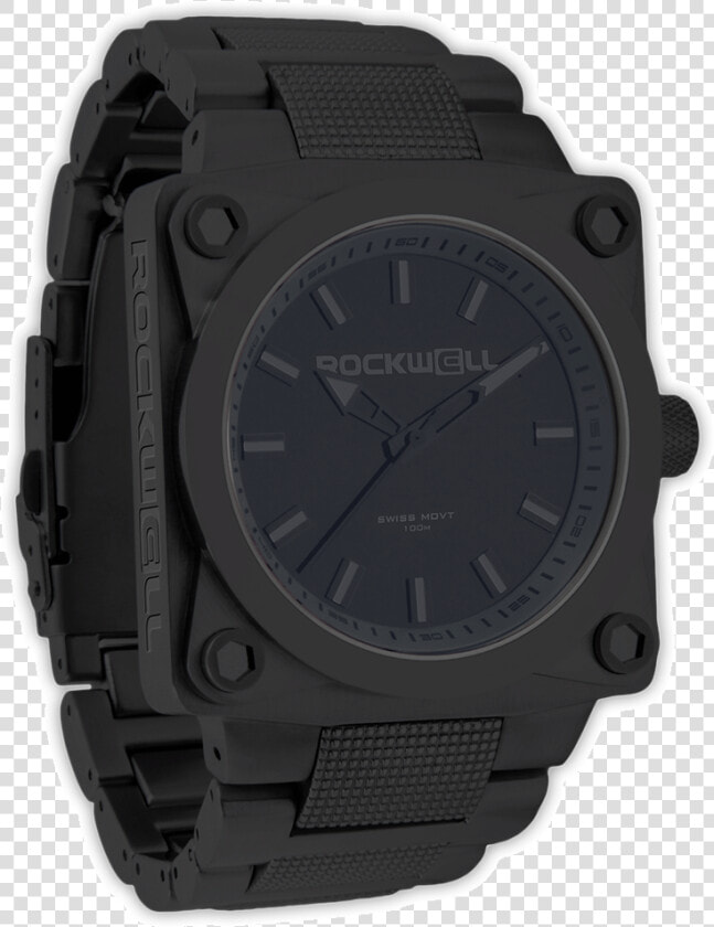 747 Phantom Black 45mm Watch Class   Rockwell 747  HD Png DownloadTransparent PNG