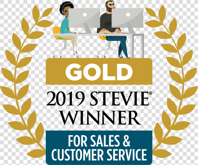 2019 Gold Stevie Winner  HD Png DownloadTransparent PNG