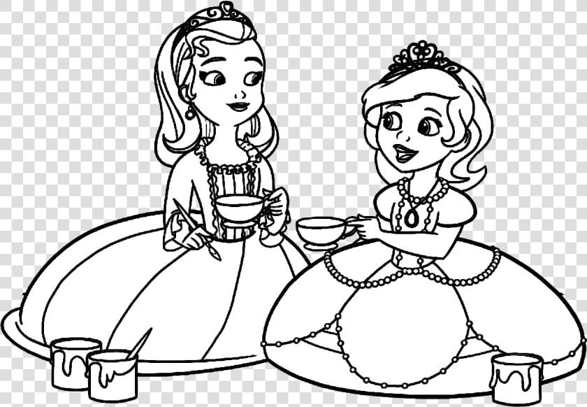 Princesas Para Colorir E Pintar   Gambar Princess Untuk Mewarnai  HD Png DownloadTransparent PNG