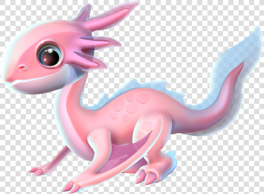 Transparent Axolotl Png   Dragon Mania Legends Axolotl Dragon  Png DownloadTransparent PNG