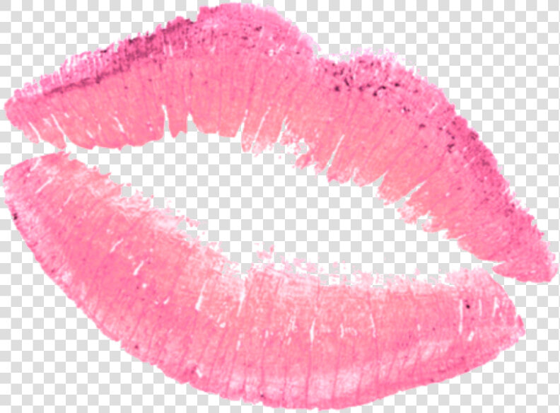  kawaii  kiss  rose  kissed  lipstick  pink  overlay   Lipstick Mark Transparent Background  HD Png DownloadTransparent PNG