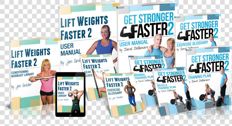 Lift Weights Faster Deluxe Bundle   Banner  HD Png DownloadTransparent PNG