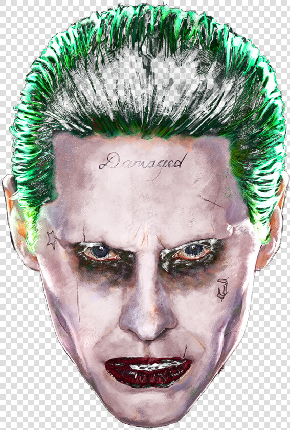 Product Image Alt   Joker Suicide Squad Face  HD Png DownloadTransparent PNG