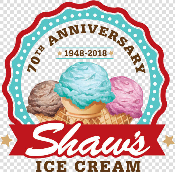 New 70th Anniversary Flavors   Logo Ice Cream Png  Transparent PngTransparent PNG