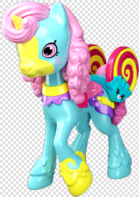 Happy Places Shopkins Candy Clops Pony Unicorn Toy  HD Png DownloadTransparent PNG