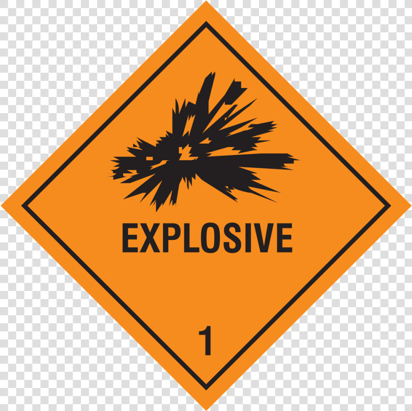 Hazardous Goods Labels  amp  Placards   Dangerous Goods Class 9 Explosive  HD Png DownloadTransparent PNG