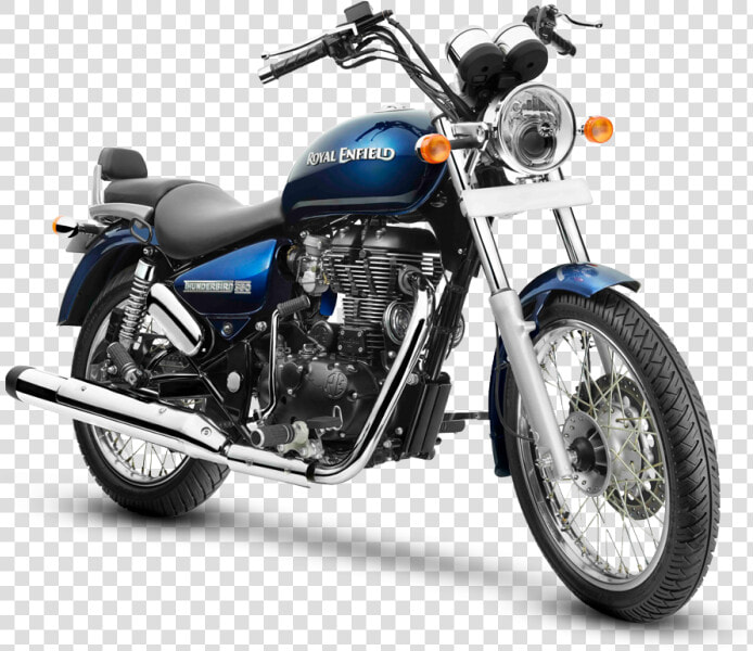 Rumbler   Royal Enfield Thunderbird 350x Blue Colour  HD Png DownloadTransparent PNG