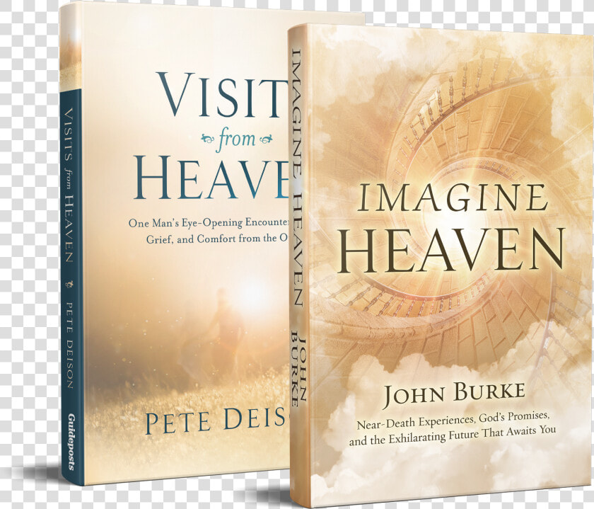 Imagine Heaven And Visits From Heaven 2 Book Set   Book Cover  HD Png DownloadTransparent PNG