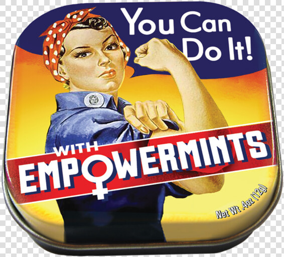 Rosie The Riveter Empower Mints   Rosie The Riveter  HD Png DownloadTransparent PNG