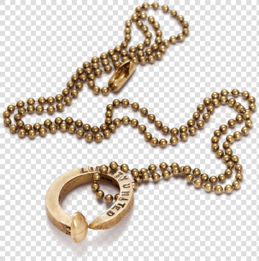 Railroad Spike Bullet Necklace By Giles  amp  Brother For   Chain  HD Png DownloadTransparent PNG