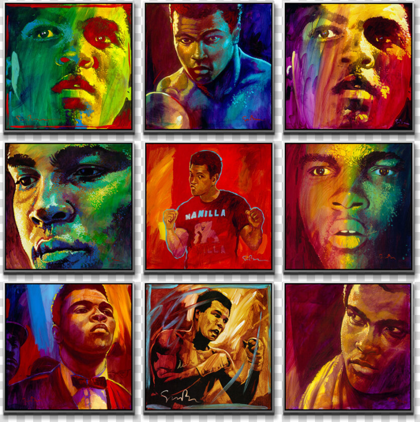 Ali Wall   Collage Muhamad Ali  HD Png DownloadTransparent PNG