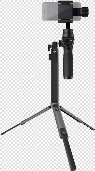 Clip Camera Tripod Mount   Dji Osmo Mobile Extension Stick  HD Png DownloadTransparent PNG