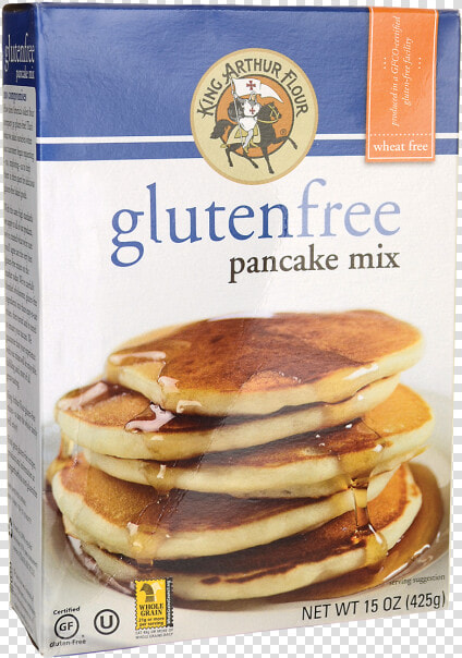 King Arthur Flour Gluten Free Pancake Mix 15 Oz Box   Gluten Free Pancake Mix  HD Png DownloadTransparent PNG