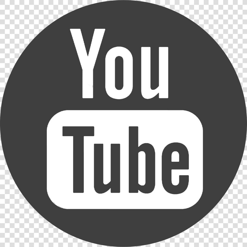 Youtube Circle Icon Png   Transparent Youtube Black Icon  Png DownloadTransparent PNG