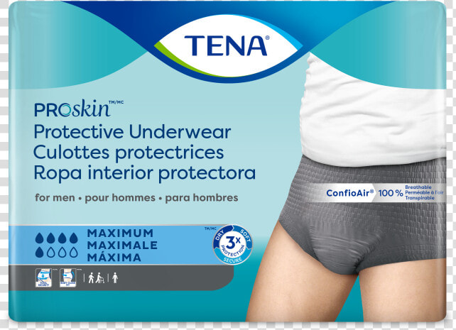 Tena Proskin Protective Underwear For Men  HD Png DownloadTransparent PNG