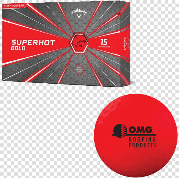 Callaway Superhot Red Golf Balls  HD Png DownloadTransparent PNG