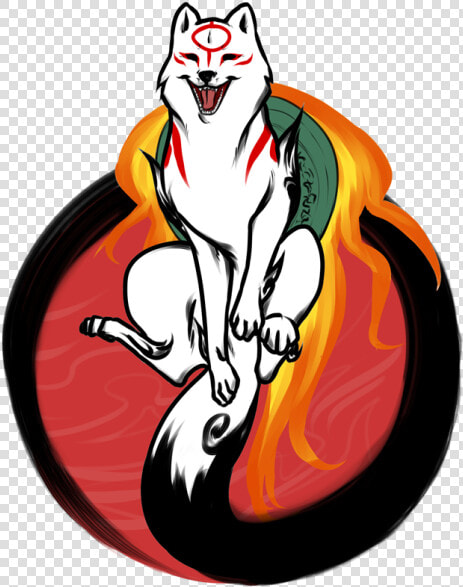 Wolf Amaterasu  HD Png DownloadTransparent PNG