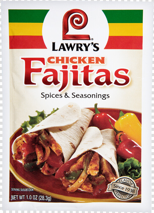 Chicken Fajitas   Lawry  39 s Chicken Fajita Seasoning  HD Png DownloadTransparent PNG