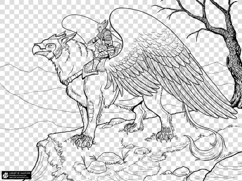 Transparent Adult Coloring Clipart   Mythical Creatures Colouring Sheets  HD Png DownloadTransparent PNG