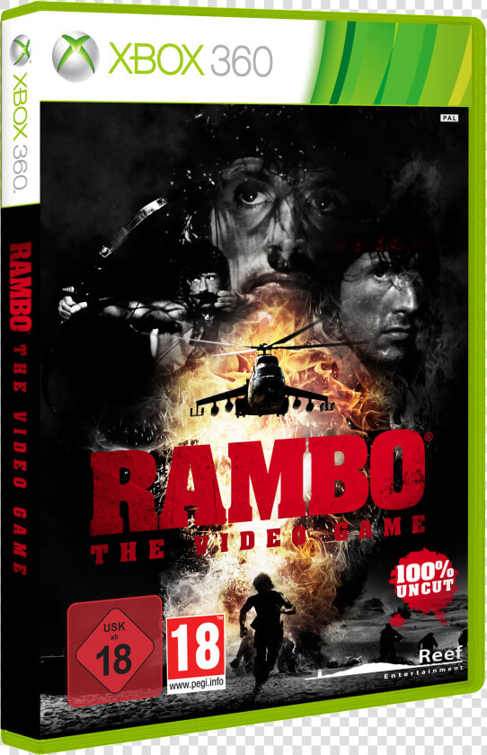 Rambo The Video Game Pc Cover  HD Png DownloadTransparent PNG