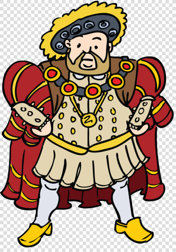 Download Henry 8 Clipart Henry Viii House Of Tudor   Henry The 8th Cartoon  HD Png DownloadTransparent PNG