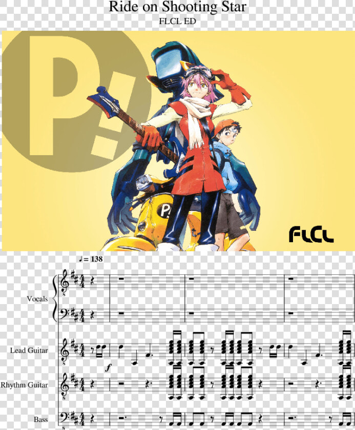 Flcl Anime  HD Png DownloadTransparent PNG