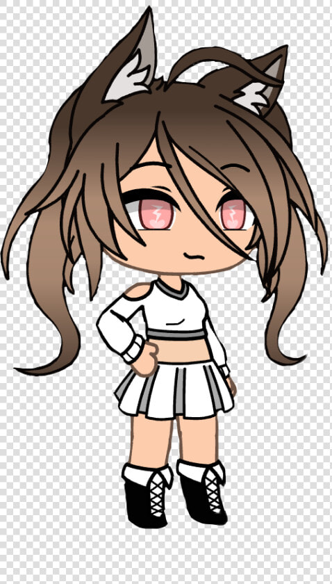  gacha  life  gachalife  edit  pretty  messyhair  messy   Skin Gacha Life Cute  HD Png DownloadTransparent PNG