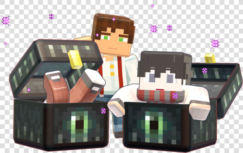 Mmd Minecraft Smooth Steve Preview Ender Chest By   Mmd Minecraft Smooth Steve  HD Png DownloadTransparent PNG