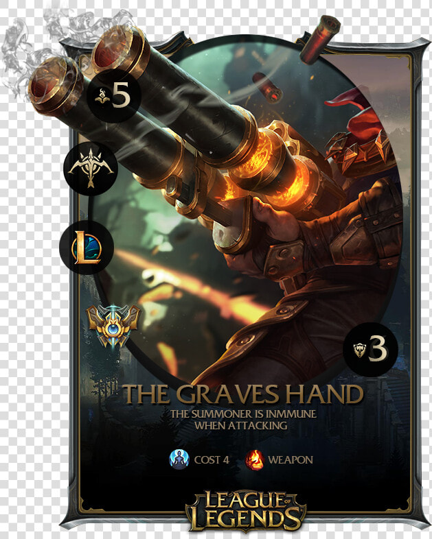 Poster League Of Legends Graves  HD Png DownloadTransparent PNG