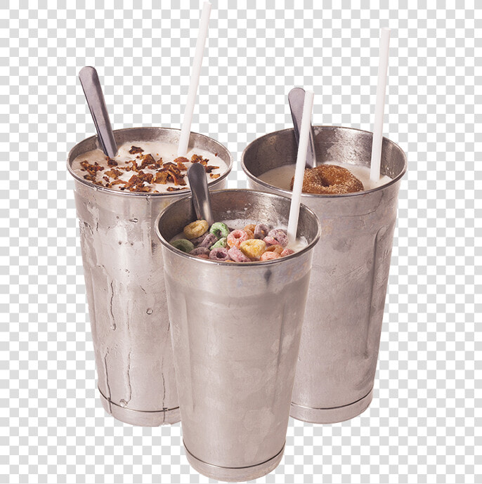 Experiment With Milkshake Toppings  From Bacon To Cereal    Soda Jerks Milkshakes  HD Png DownloadTransparent PNG