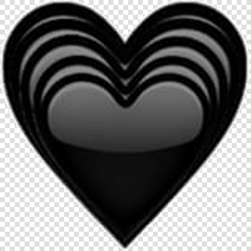 Black Heart Emoji Art Interesting Photography Decoratio   Heart  HD Png DownloadTransparent PNG