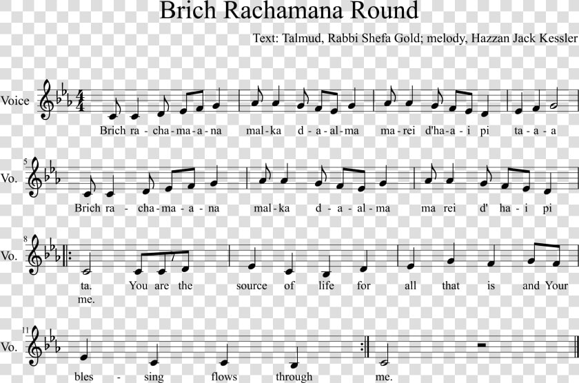 Transparent Rosh Hashanah Png   Sheet Music  Png DownloadTransparent PNG