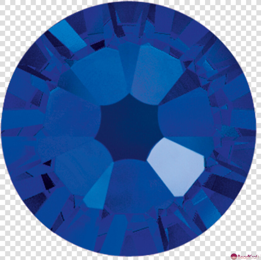 Cobalt swarovski 2038 Hotfix   Circle  HD Png DownloadTransparent PNG