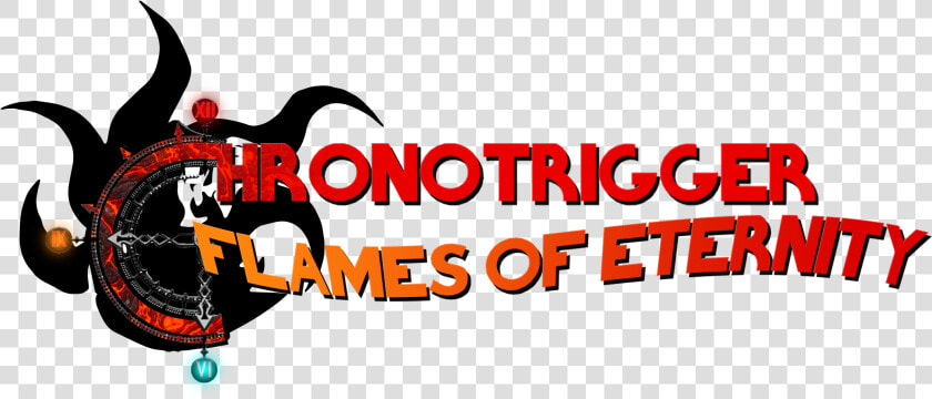 Chrono Trigger Flames Of Eternity Clear Logo   Png   Graphic Design  Transparent PngTransparent PNG