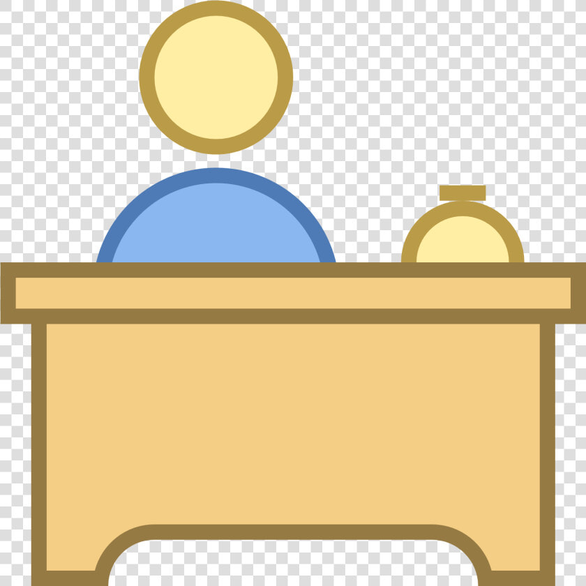 Desk Clipart Front Desk   Transparent Desk Icon Png  Png DownloadTransparent PNG