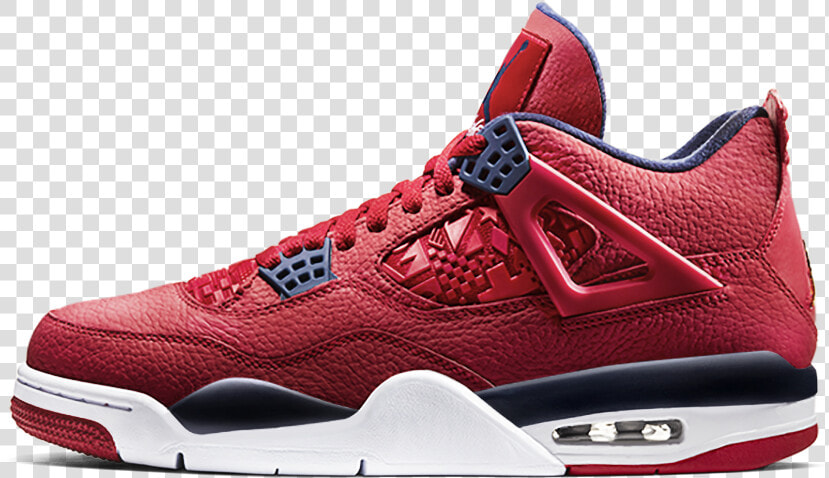 Air Jordan 4 Retro Fiba  HD Png DownloadTransparent PNG