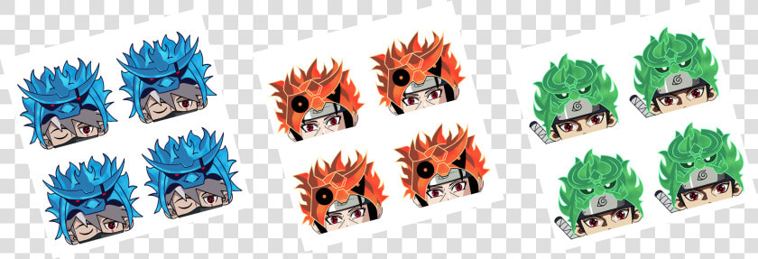 Image Of Mini Susanoo Hat Peeker Bundle   Cartoon  HD Png DownloadTransparent PNG