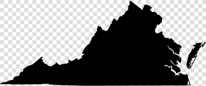 Virginia   State Of Virginia Black And White  HD Png DownloadTransparent PNG