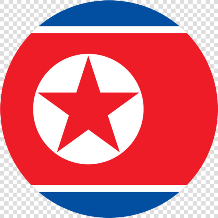 North Korea Flag Circle Clipart   Png Download   North Korea Flag Circle  Transparent PngTransparent PNG