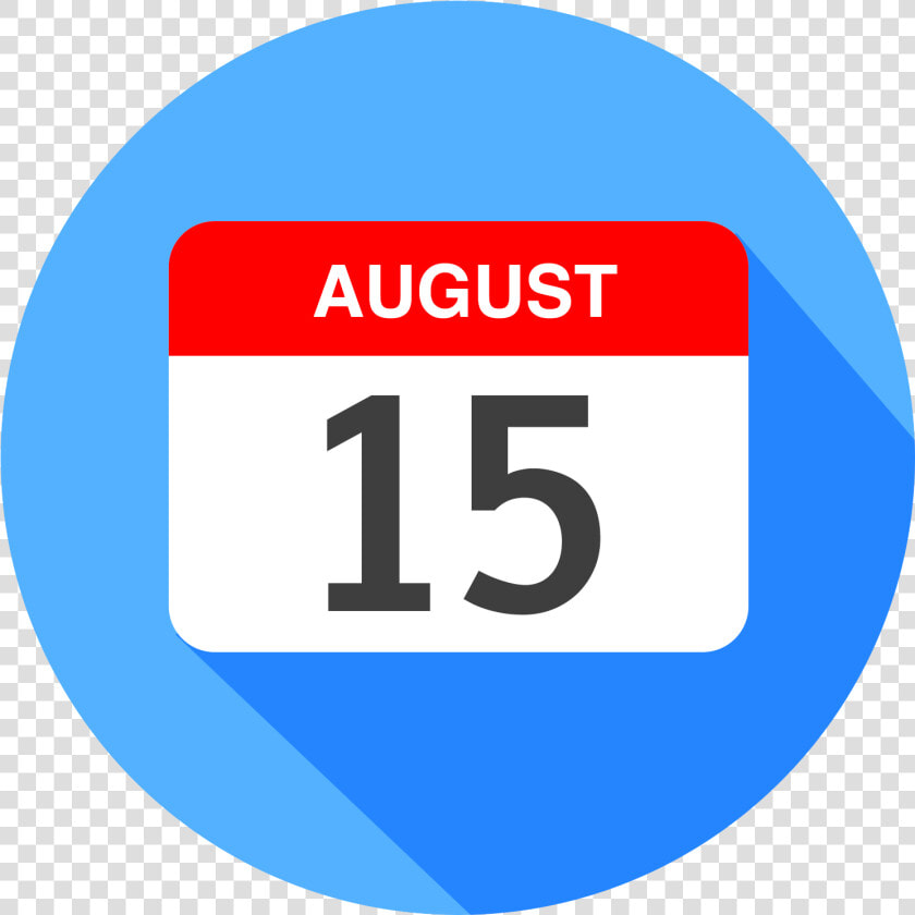 Calendar Clipart   Png Download   Aug 15 Calendar Clipart  Transparent PngTransparent PNG